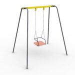 Гойдалка одинарна G001. Дитячі маданчики Happy Park