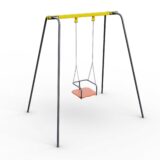 Гойдалка одинарна G001. Дитячі маданчики Happy Park