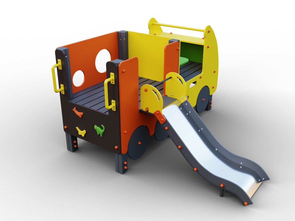 Дитячий комплекс «Вантажівка» MG001. Дитячі маданчики Happy Park