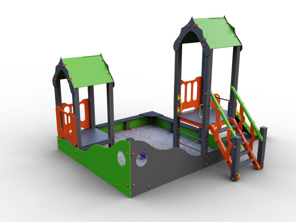 Пісочний дворик МР005. Дитячі маданчики Happy Park