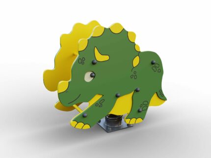 Гойдалка на пружині "Дино" Р006. Дитячі маданчики Happy Park