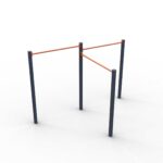 Турнік трирівневий дитячий S005. Дитячі маданчики Happy Park