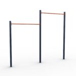 Турнік дворівневий підлітковий / дорослий S006. Дитячі маданчики Happy Park