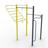 кільця гімнастичні та турніки різного хвату.