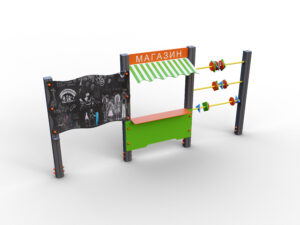 Дитяча ігрова панель "Магазин" МР013. Дитячі маданчики Happy Park