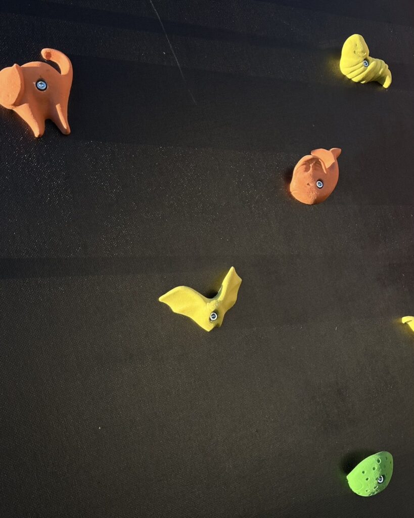 Спортивний модуль "Скалолазка із зачепами" S020. Дитячі маданчики Happy Park