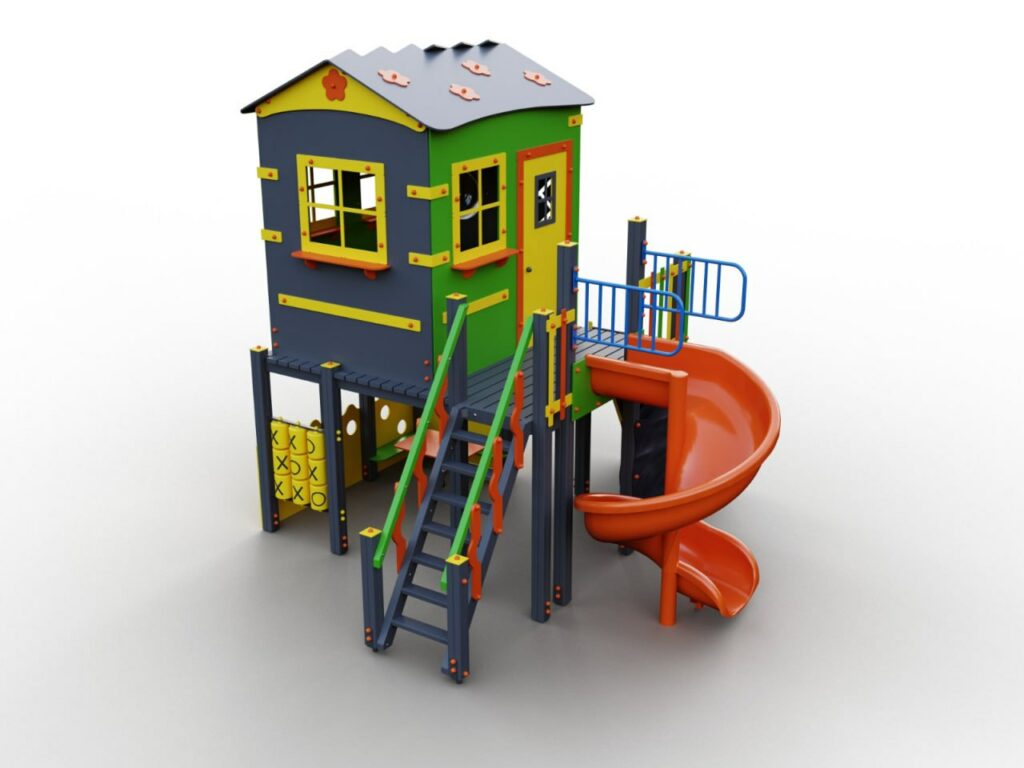 Дитячий ігровий комплекс ІК021. Дитячі майданчики від Happy Park