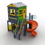 Дитячий ігровий комплекс ІК021. Дитячі майданчики від Happy Park