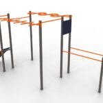 Спортивний комплекс Workout W009. Дитячі маданчики Happy Park